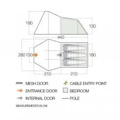 Vango Galaxy 300 Tent 4 Vango Galaxy 300 Tent -Outdoor life go 039304 b