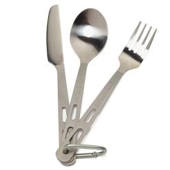 Lifeventure Titanium KFS Set Camping Cutlery -Outdoor life go 115223 b