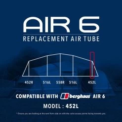 Air 6 Replacement Air Tube (End - 425L) -Outdoor life go 190077 z