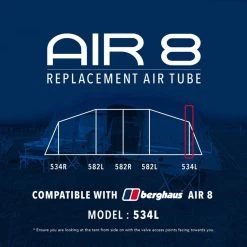 Air 8 Replacement Air Tube (534L) -Outdoor life go 190088 z