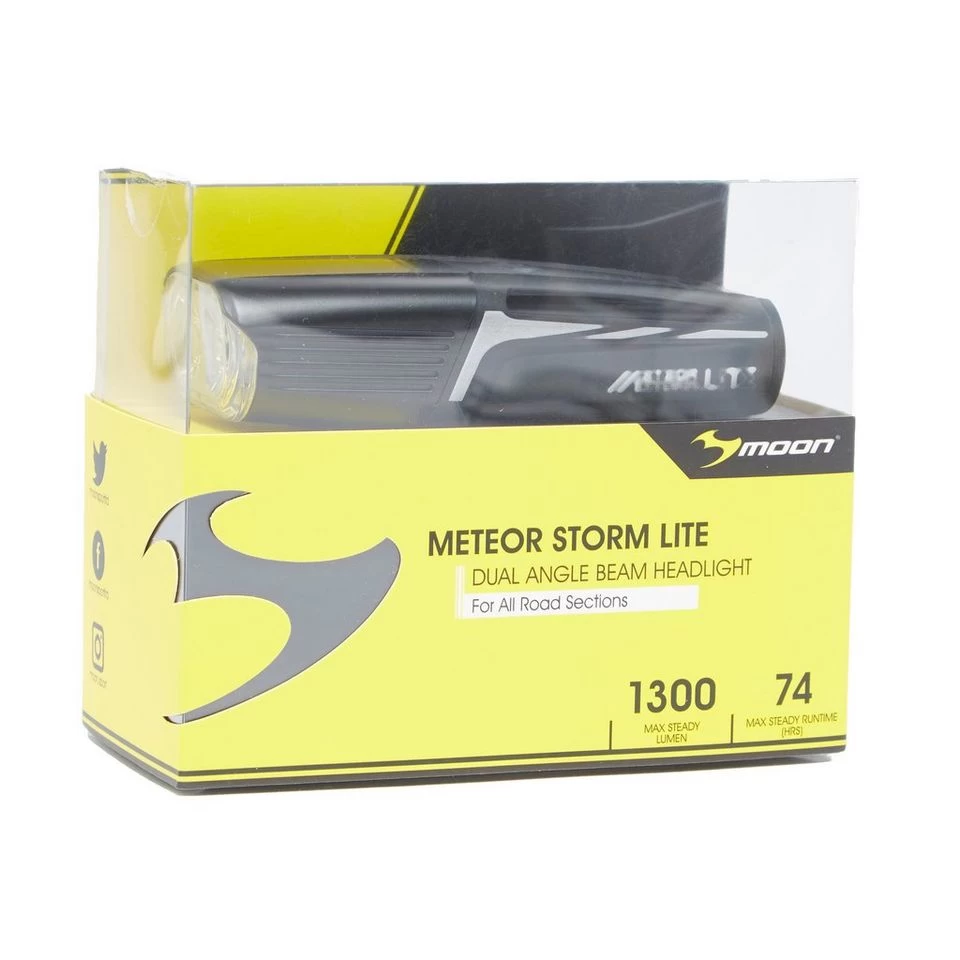 MOON Metor Storm Lite Front Bike Light 4 MOON Metor Storm Lite Front Bike Light - Image 4