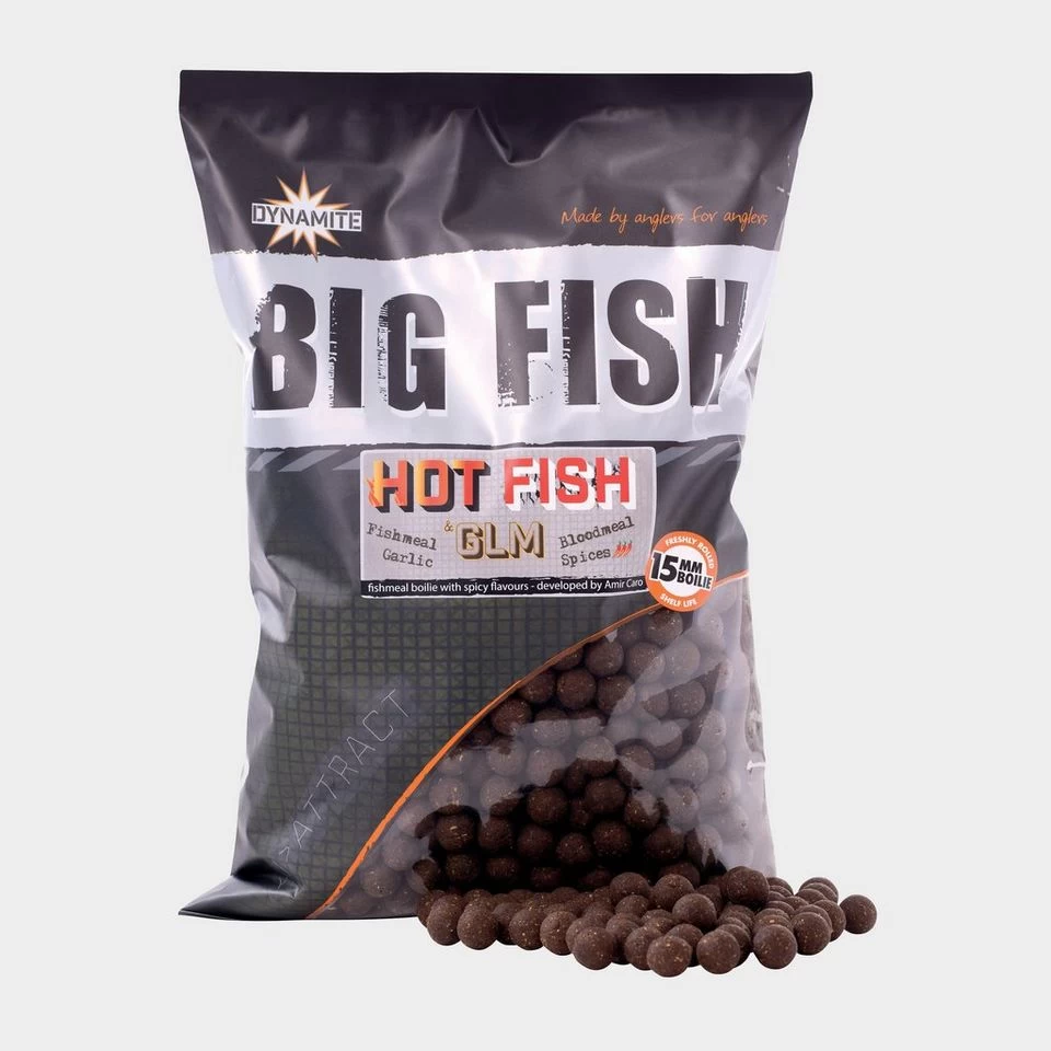Dynamite Hot Fish & GLM Boilies 15mm 1.8kg 1 Dynamite Hot Fish & GLM Boilies 15mm 1.8kg