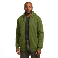 NVTS Sherpa Zip Hoody Green M -Outdoor life go 453119 z