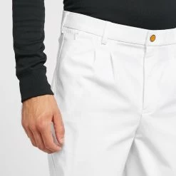 Mens Walton Knee Patch Breeches White -Outdoor life go 477764 d