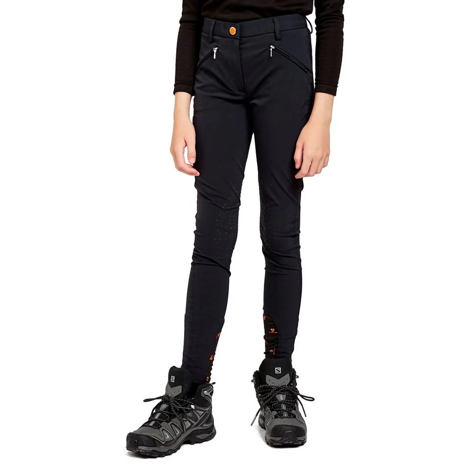 Kids' Thompson Knee Patch Breeches Black 8 Kids' Thompson Knee Patch Breeches Black - Image 8