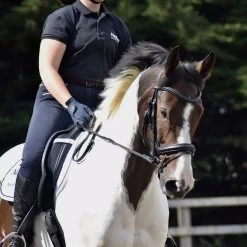 Dressage Flash Bridle Black -Outdoor life go 477991 f