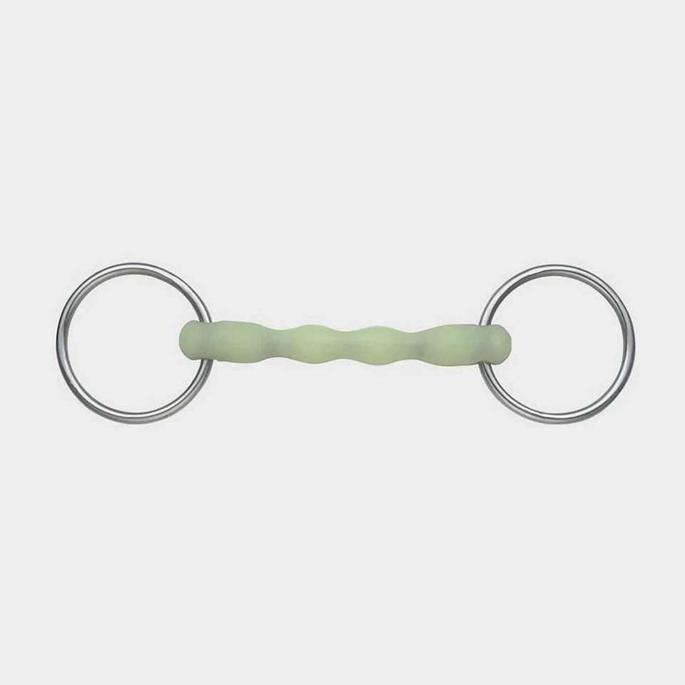 EquiKind Ripple Loose Ring Mullen Mouth Snaffle 1 EquiKind Ripple Loose Ring Mullen Mouth Snaffle