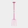 Tubular T-Grip 4 Prong Manure Fork