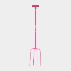 Tubular T-Grip 4 Prong Manure Fork