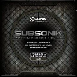Sonik Camo Carp Mono Line (12lb)