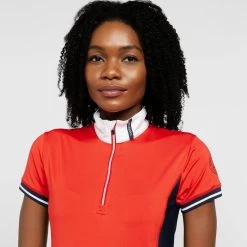 MOUNTAIN HORSE Womens Brilliant Event Shirt Intense Red -Outdoor life go 510540 d