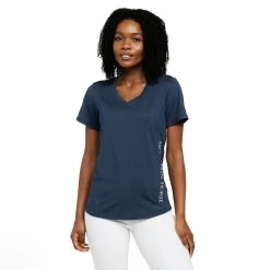 MOUNTAIN HORSE Women's Tyra Tech Top Navy -Outdoor life go 510549 z