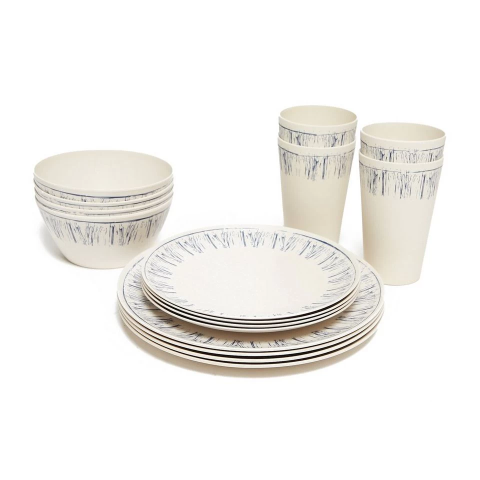 16 Piece Melamine Plastic Tableware Set 5 16 Piece Melamine Plastic Tableware Set - Image 5