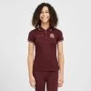 Childs Team Tech Polo Shirt Burgundy