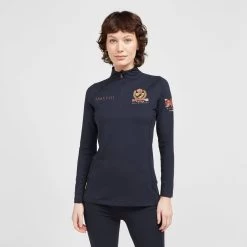 Ladies Team Long Sleeve Base Layer Navy