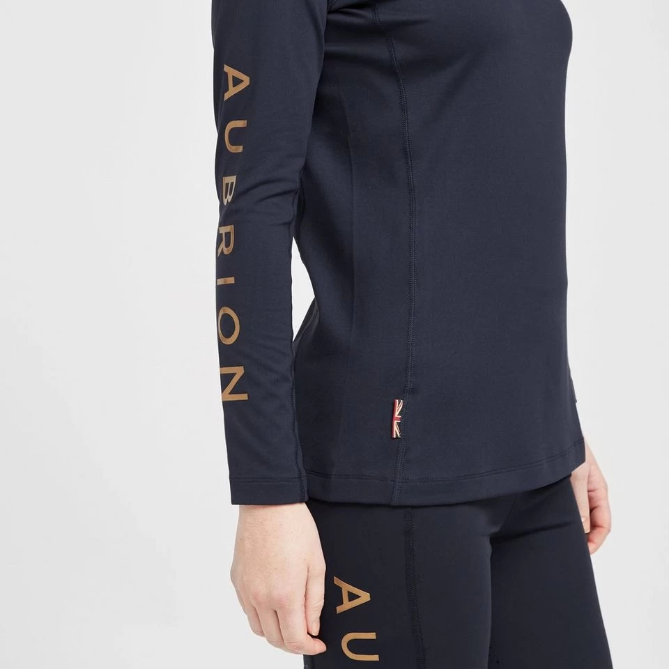 Ladies Team Long Sleeve Base Layer Navy 6 Ladies Team Long Sleeve Base Layer Navy - Image 6