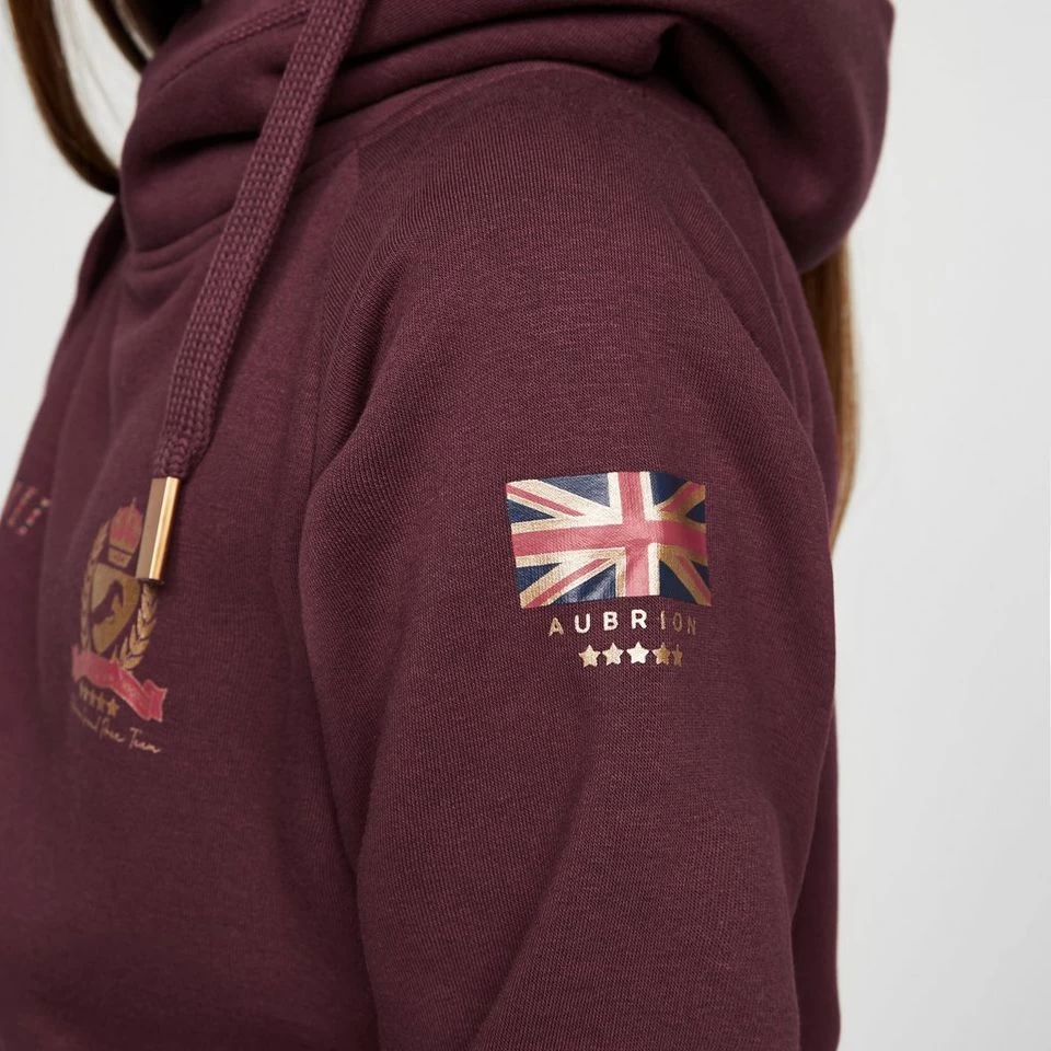 Maids Team Hoodie Burgundy 5 Maids Team Hoodie Burgundy - Image 5