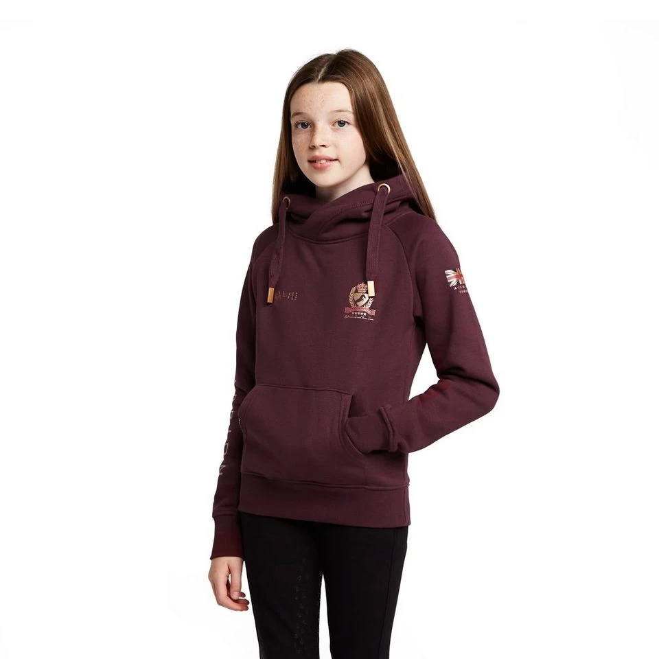 Maids Team Hoodie Burgundy 10 Maids Team Hoodie Burgundy - Image 10