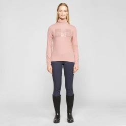 Ladies Cecile Long Sleeve Top Blush Melange 8 Ladies Cecile Long Sleeve Top Blush Melange -Outdoor life go 526492 c