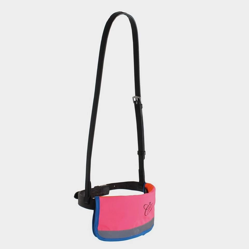 Charlotte Dujardin Multi-Coloured Nose Band Pink/Orange 4 Charlotte Dujardin Multi-Coloured Nose Band Pink/Orange - Image 4