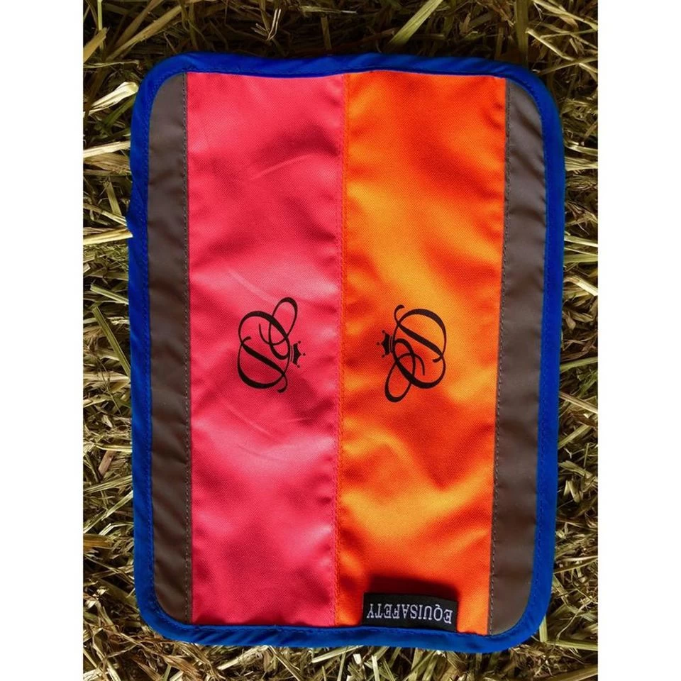Charlotte Dujardin Multi-Coloured Nose Band Pink/Orange 9 Charlotte Dujardin Multi-Coloured Nose Band Pink/Orange - Image 9