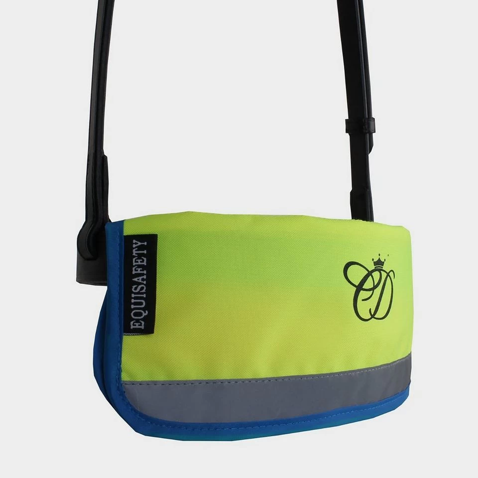 Charlotte Dujardin Multi-Coloured Nose Band Pink/Yellow 3 Charlotte Dujardin Multi-Coloured Nose Band Pink/Yellow - Image 3