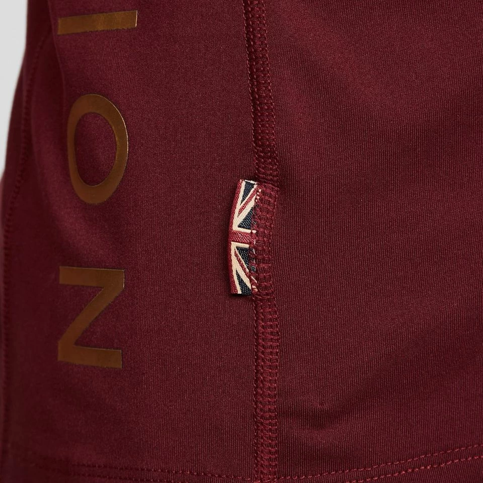 Womens Team Sleeveless Base Layer Burgundy 5 Womens Team Sleeveless Base Layer Burgundy - Image 5