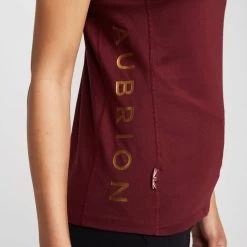 Womens Team Sleeveless Base Layer Burgundy 14 Womens Team Sleeveless Base Layer Burgundy -Outdoor life go 575399 f