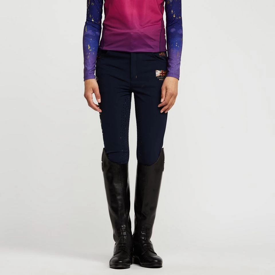 Childs Team Breeches Navy 1 Childs Team Breeches Navy