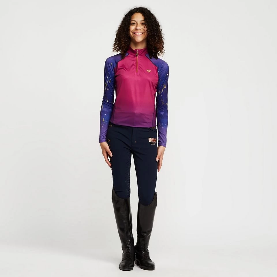 Childs Team Breeches Navy 3 Childs Team Breeches Navy - Image 3