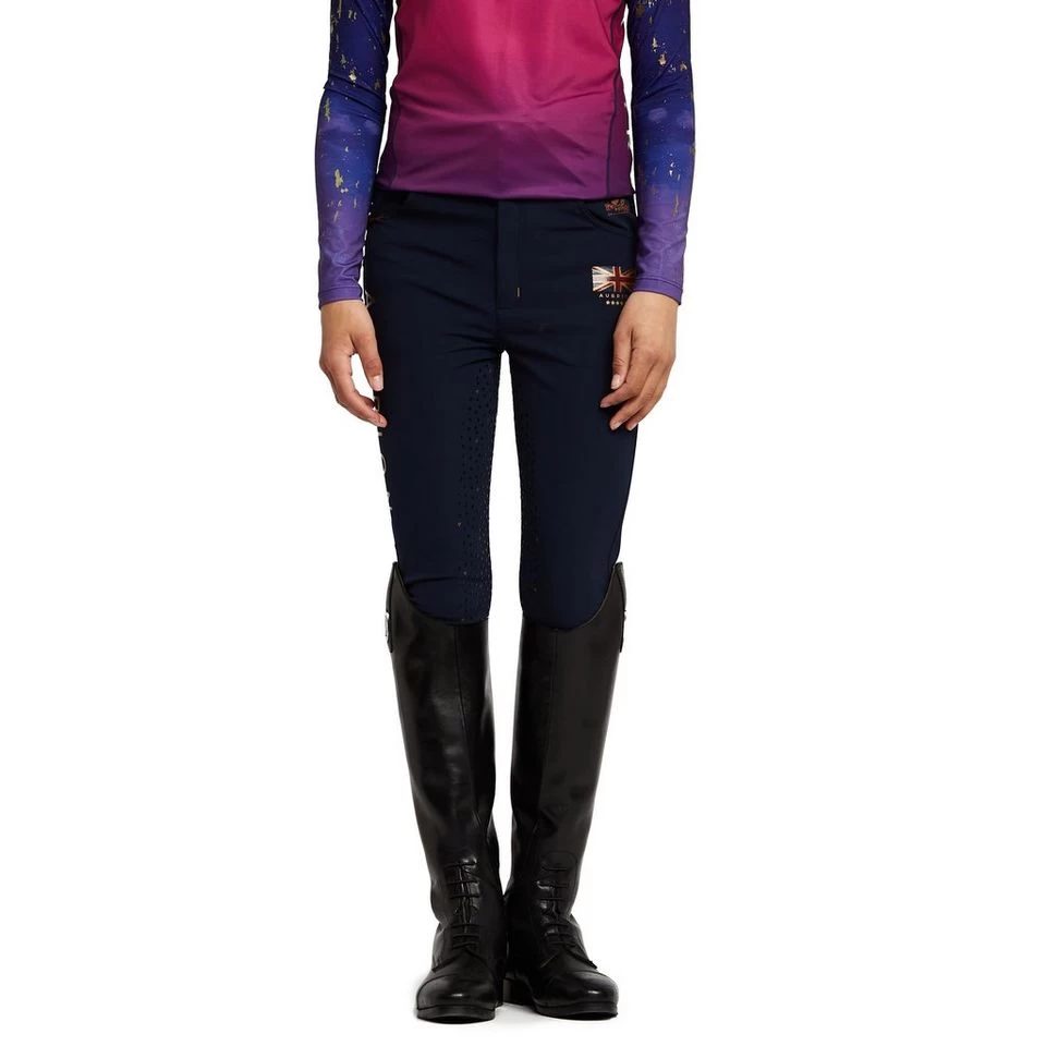 Childs Team Breeches Navy 11 Childs Team Breeches Navy - Image 11