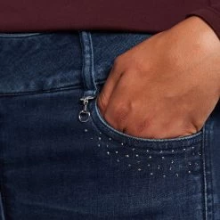 Women’s Kaia Denim Silicone Full Seat Breeches -Outdoor life go 576940 d