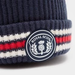 Stripe Bobble Hat -Outdoor life go 609988 c
