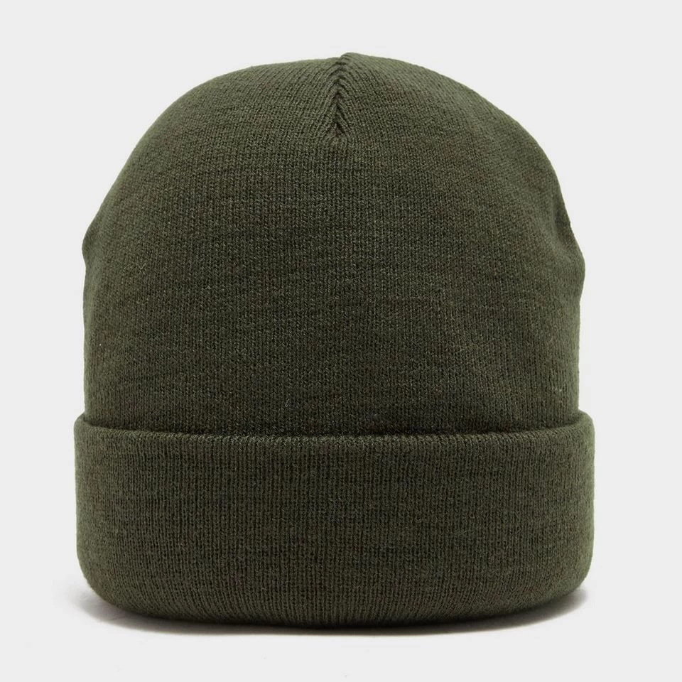Khaki Fine Knit Beanie 2 Khaki Fine Knit Beanie - Image 2