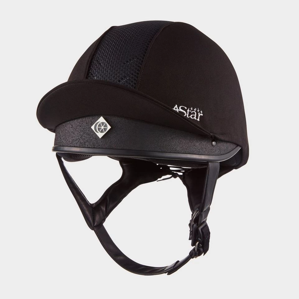 Junior 4Star Jockey Skull Black 1 Junior 4Star Jockey Skull Black